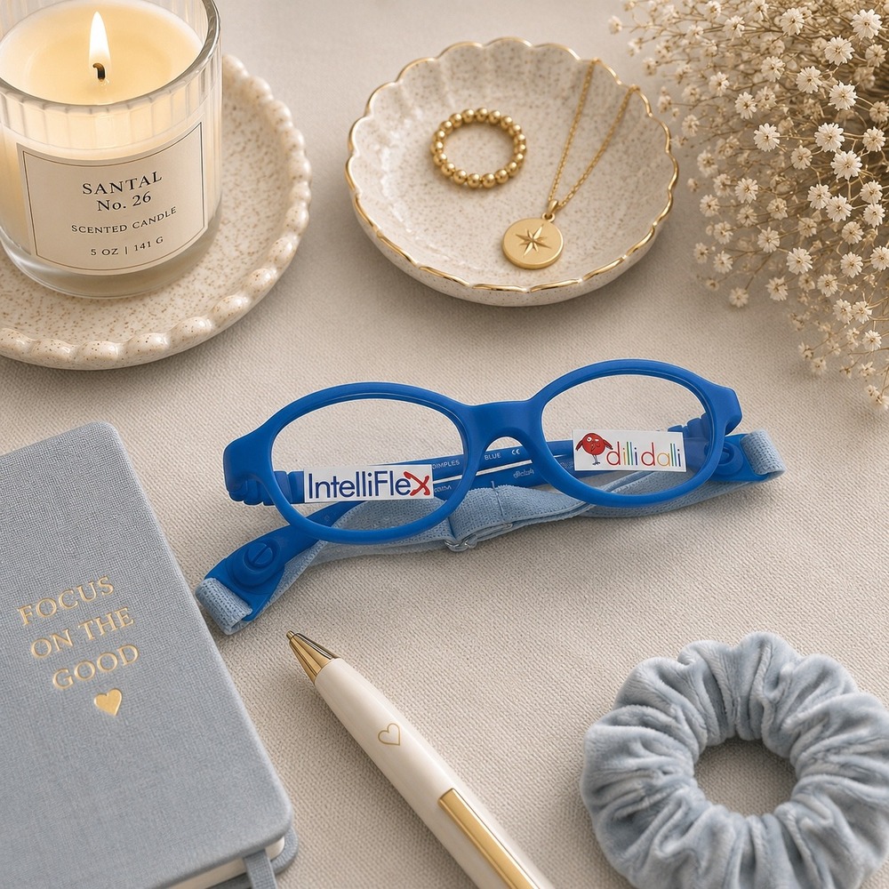 Dilli Dalli IntelliFlex Dimples Kids Baby Toddler Flexible Glasses Eye Glasses